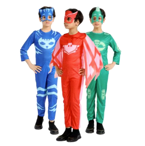 Cartoon Cosplay Costume Anime Figure Dress Up Clothing Christmas Halloween Birthday Party for Boy Girl Kids Accessories Gifts